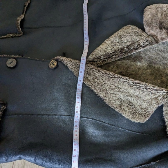 Lamb leather boa jacket Good Condition - Picture 8 of 8